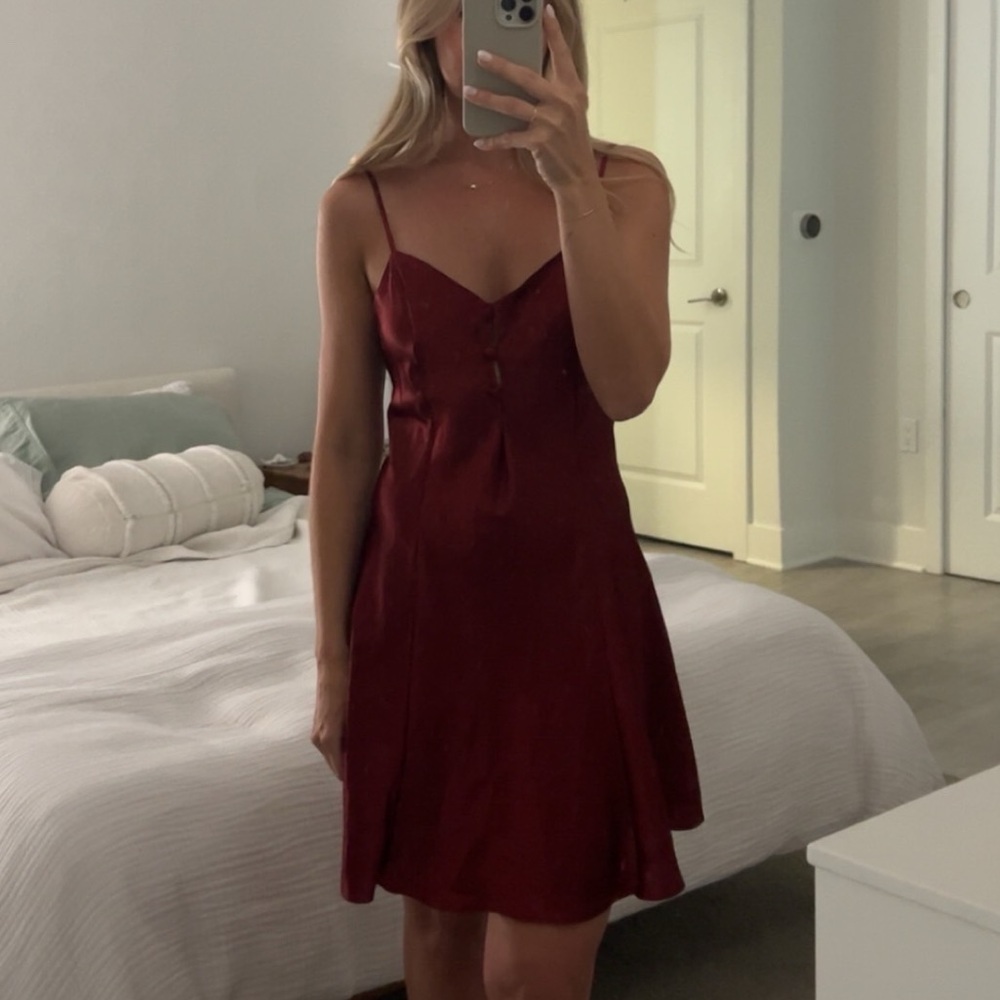 Vintage Spaghetti Strap slip dress for Night Out